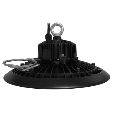 Rendement élevé de 100W LED d'UFO LED de lumière élevée noire de baie pour l'éclairage industriel