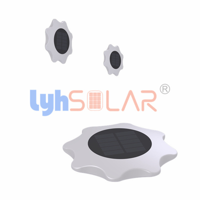 IP67 imperméabilisent le panneau solaire mené par 3W allument des lumières de voie avec l'éclairage coloré de RVB