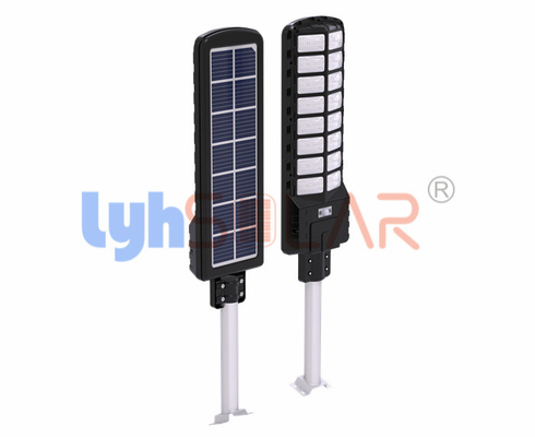 le réverbère solaire de jardin du noir 2500Lm Smd5730 avec IP65 imperméabilisent pour extérieur