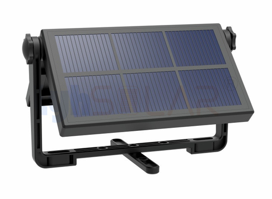 8W 1000Lm Lampes solaires d'inondation en extérieur Conception de la forme de la plaque avec petit paquet