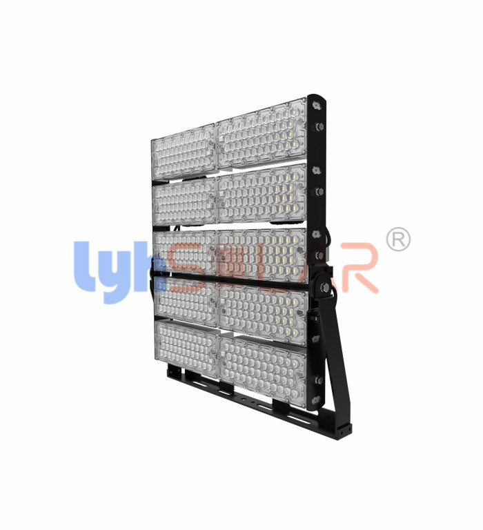Lumière extérieure lumineuse élevée de tache de LED 1200W avec 156Lm par puissance de sortie